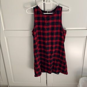 Plaid mini dress!